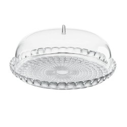 Guzzini - Patera na ciasto, średnica 36 cm, transparentna TIFFANY