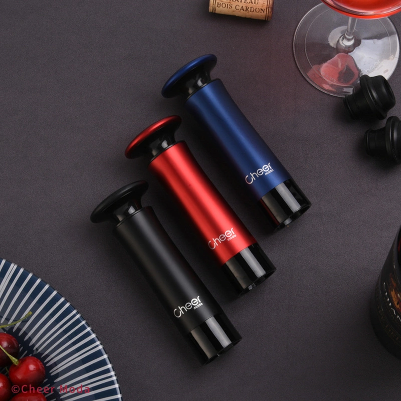 Cheer Moda - Pompka próżniowa z 4 korkami Treeplet czerwona