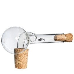 Cilio - nalewak z dozownikiem, szkło borokrzemowe/korek, 20 ml Preciso