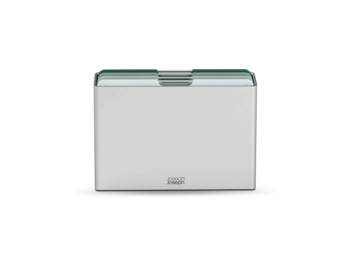 Joseph Joseph - Zestaw 4 desek do krojenia L Folio Steel Sage