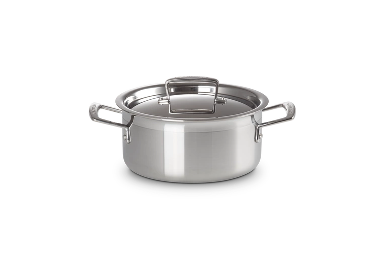 Le Creuset - 3-ply garnek stal nierdzewna 3 l 20 cm