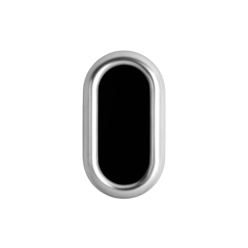 simplehuman - Kosz na śmieci 50L OPEN SLIM- stal matowa