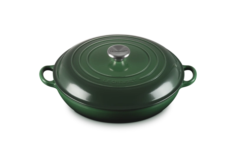 Le Creuset - garnek żeliwny emaliowany Gourmet 30 cm 3,5 l Juniper