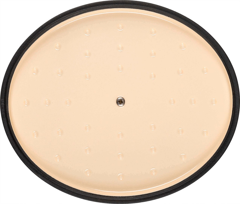 Ballarini - garnek żeliwny owalny 2.2 ltr, czerwony Bellamonte