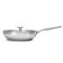 KitchenAid - Wok z pokrywką 3-warstwowy, stalowy - 28 cm