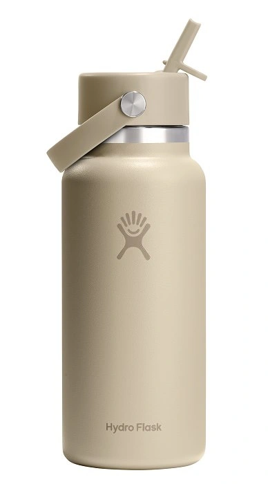 Hydro Flask - Butelka 32 Oz Wide Flex Straw Cap Oat
