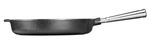 Skeppshult - PROFESSIONAL Patelnia głęboka ze stalową rączką - 28 cm, czarny