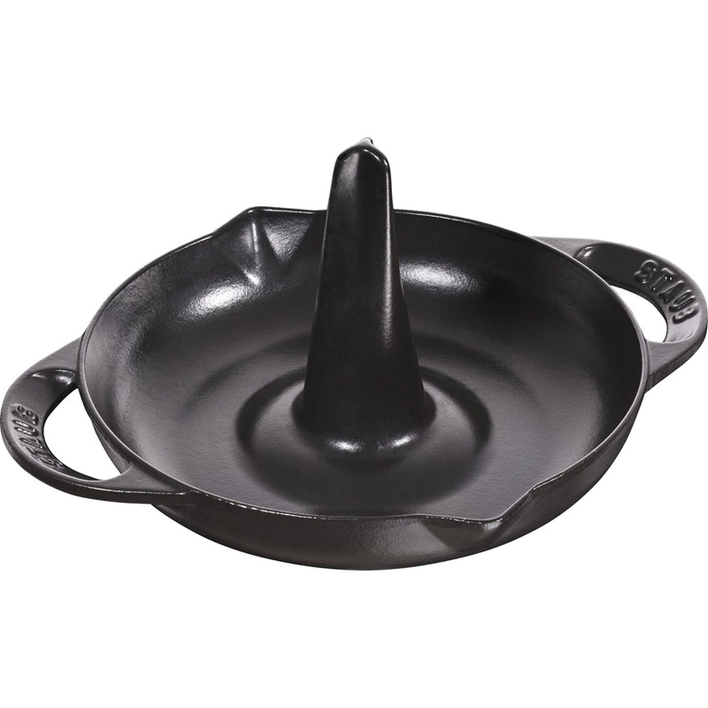 Staub - opiekacz do kurczaka 24 cm, czarny