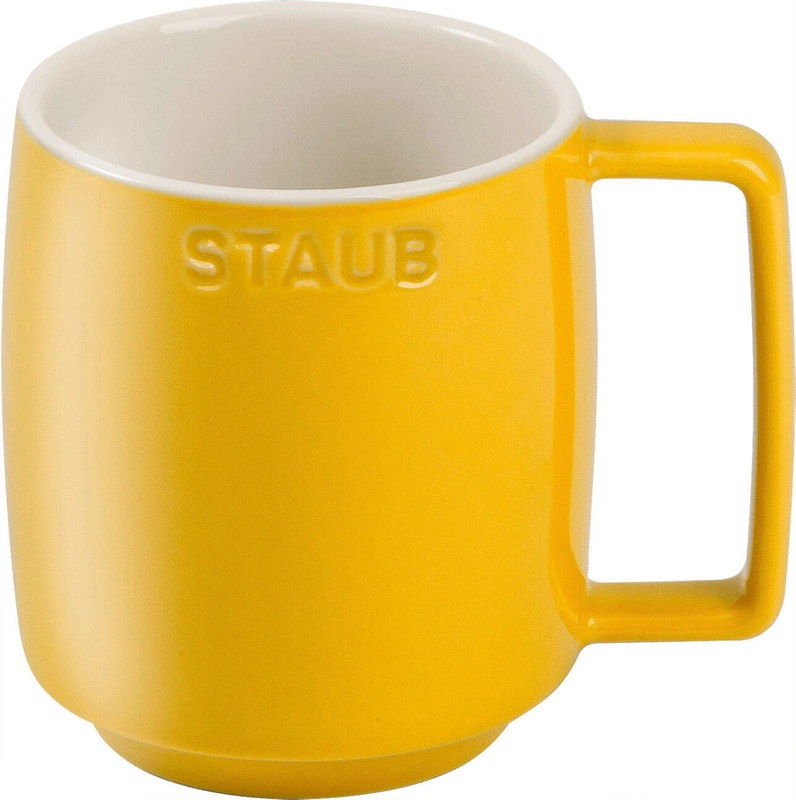 Staub - SERVING Kubek ceramiczny - Żółty, 350 ml