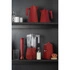 Alessi - blender kielichowy, czerwony Plisse