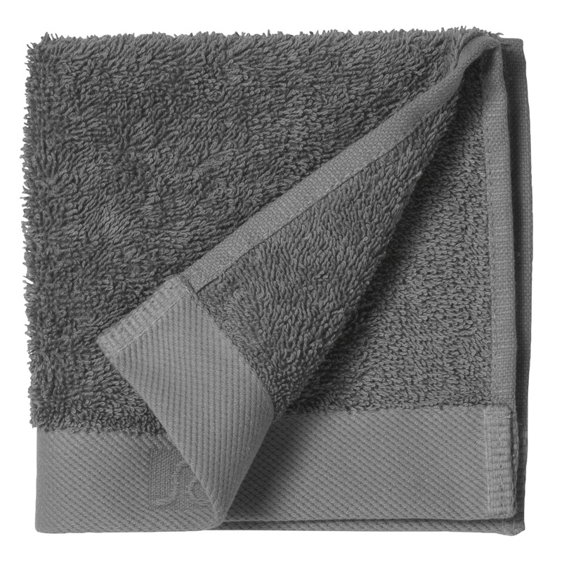 Södahl - Ręcznik do twarzy 30 x 30 cm Comfort organic grey