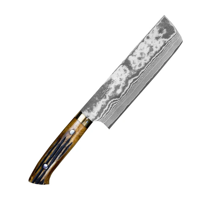 Takeshi Saji - YBB Ręcznie kuty nóż Nakiri 17 cm VG-10