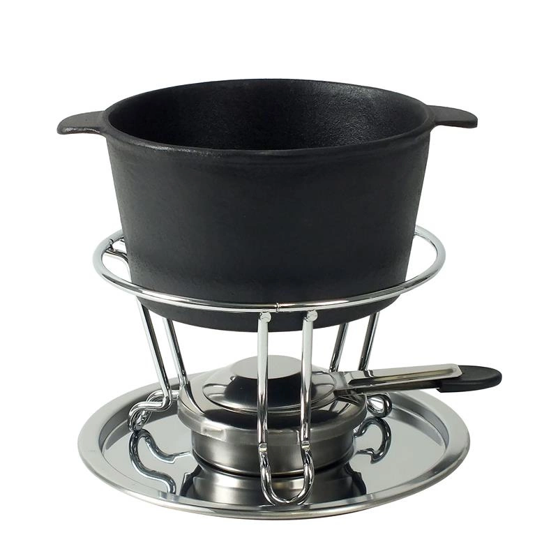 Kela - zestaw do fondue dla 6 os., 11 el., 0,8 l, śred. 20 x 19,5 cm Comore