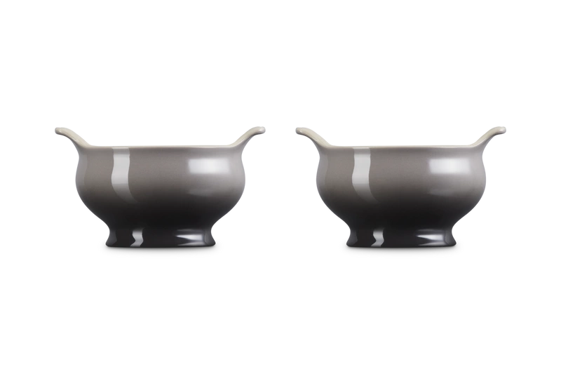 Le Creuset - Zestaw 2 Bulionówek 600ml flint