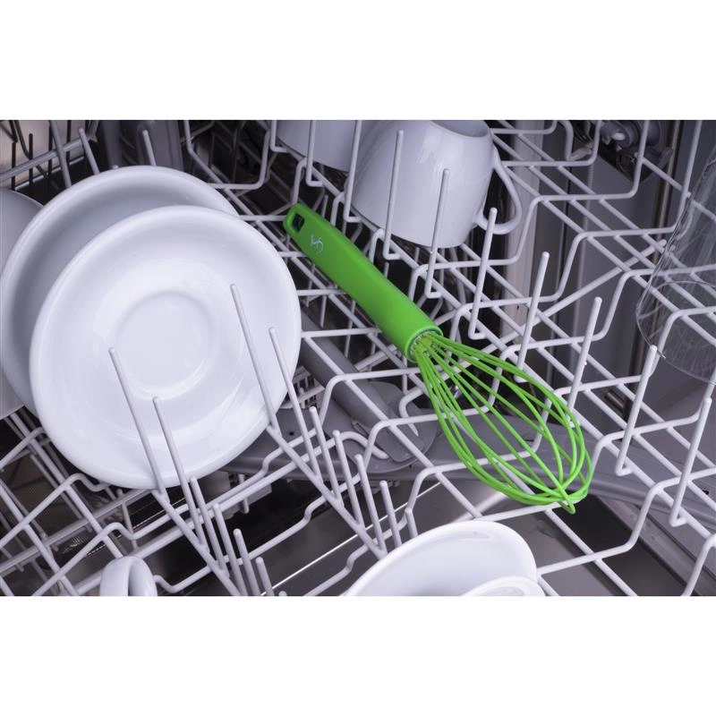 Lurch - wąska trzepaczka, silikon, 28 cm, zielona Smart Tools