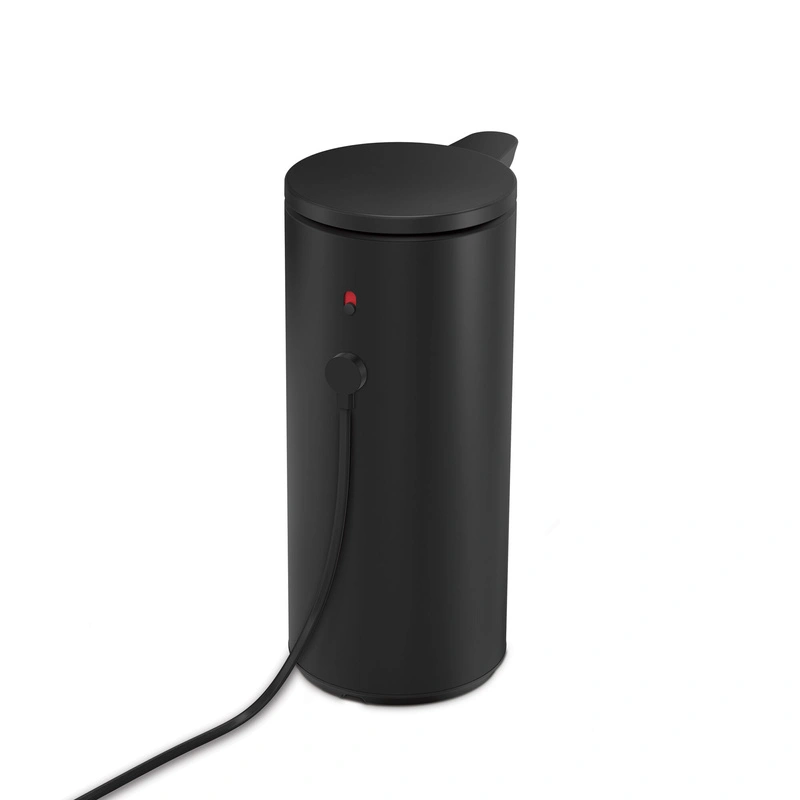 Simplehuman - Dozownik bezdotykowy 266 ml - matowa czarna stal nierdzewna