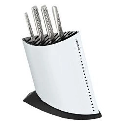 Global - Blok na 9 noży w kształcie żaglowca – biały