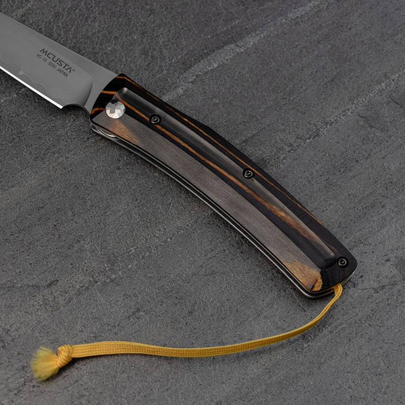 Mcusta - Friction Folder Czarno-żółty VG-10 7,5 cm