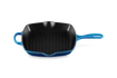 Le Creuset - patelnia żeliwna grillowa z dwoma uchwytami 26 cm Azure