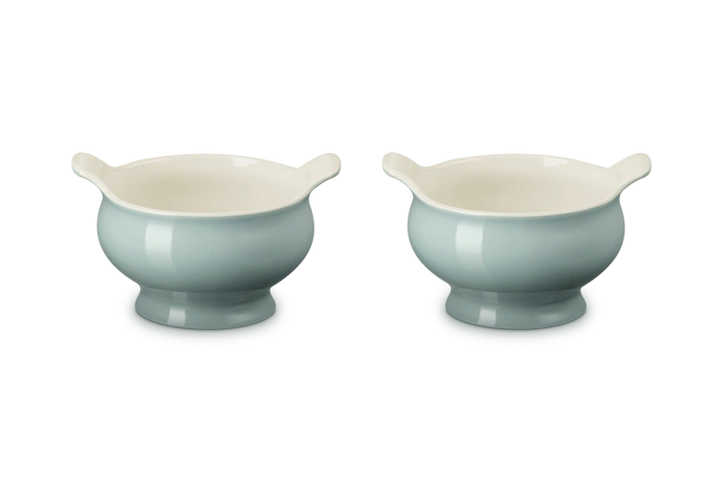 Le Creuset - Zestaw 2 Bulionówek 600ml sea salt