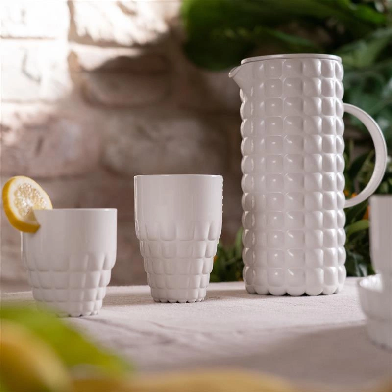 Guzzini - Dzbanek mlecznobiały TIFFANY