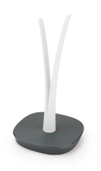 Vialli Design - Stojak na ręcznik papierowy szaro-biały Livio