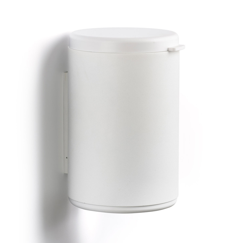 Zone Denmark - Kosz łazienkowy na śmieci ścienny 3,3 l Rim White