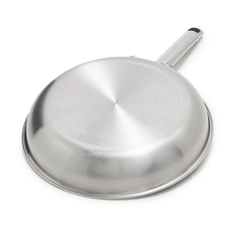 GreenPan - Patelnia głęboka stal z powłoką ceramiczną Apex Collection 24 cm z pokrywką