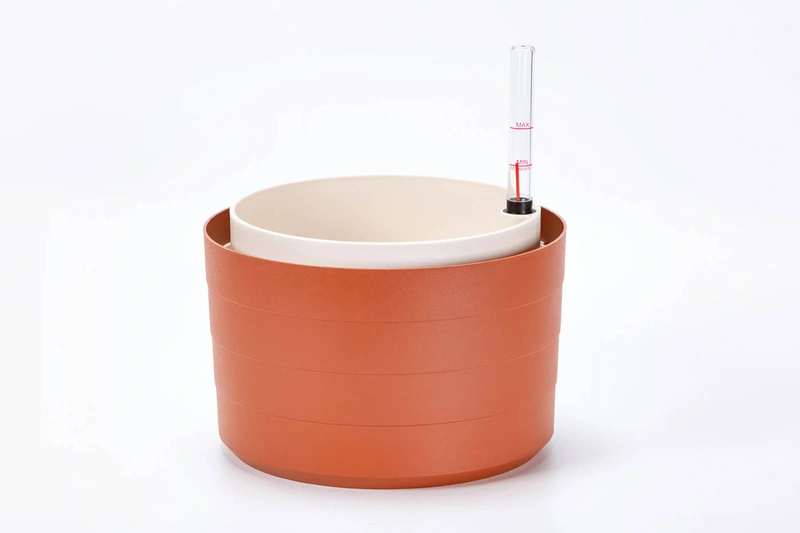 Urbalive - BERBERIS Donica samonawadniająca okrągła 30 cm, cynamonowy