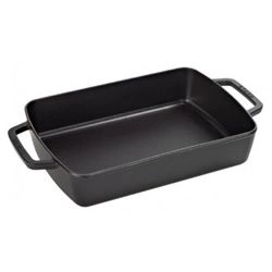 Staub - brytfanna żeliwna otwarta czarna 3,15 l 30 cm x 20 cm