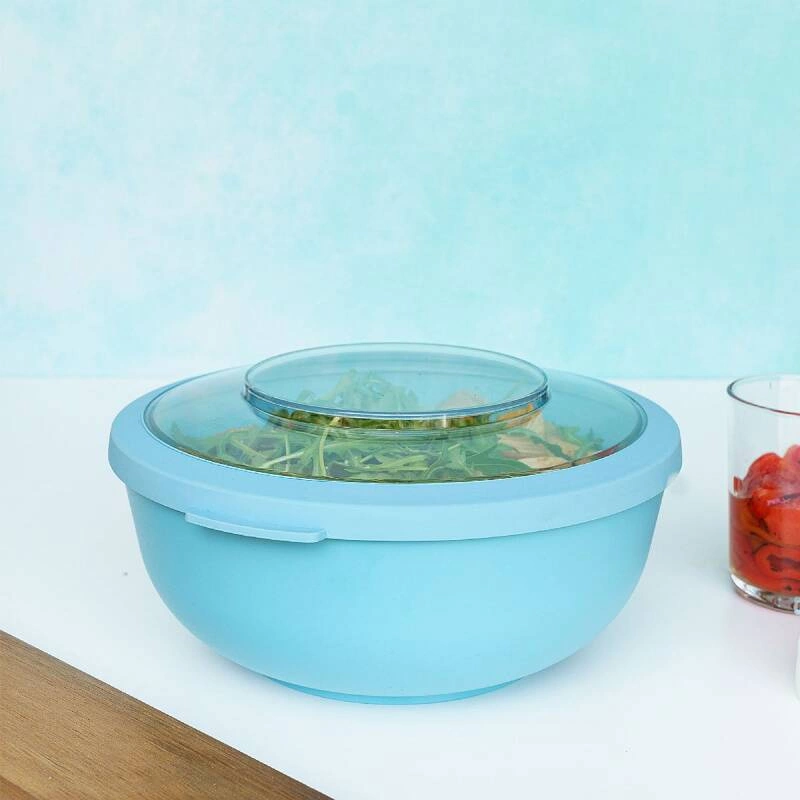 Amuse - pojemnik / miska z pokrywką 2L błękitna