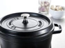 Staub - garnek brytfanna żeliwna czarna 3,8 l 24 cm