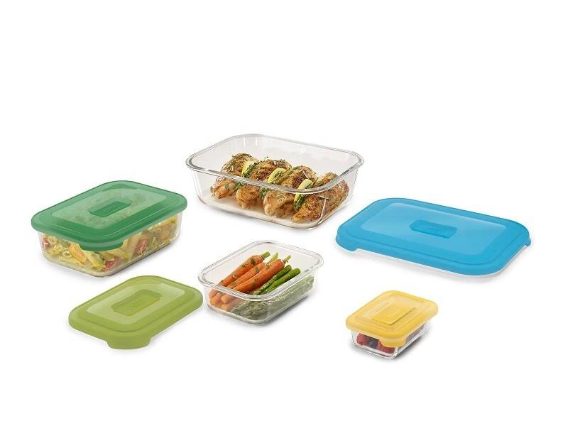Joseph Joseph- Zest. 4szklanych pojemników Nest Glass Storage
