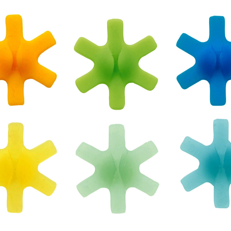 Mastrad - ZNACZNIKI SILIKONOWE DO SZKLANEK (12 SZTUK)kolorowe