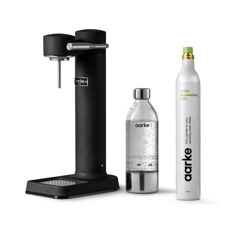 Aarke - saturator do wody Carbonator 3, czarny mat