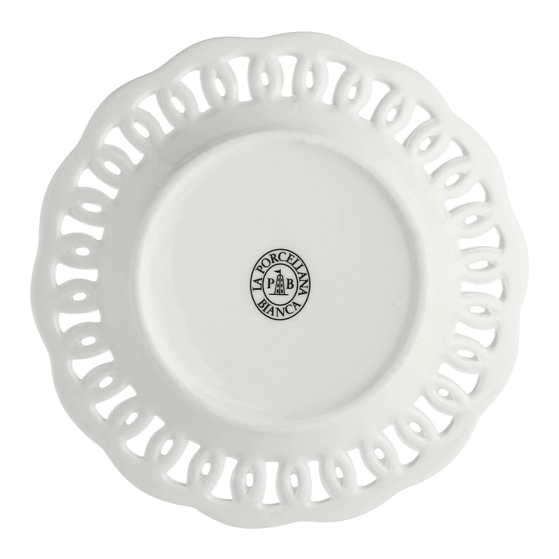 La Porcellana Bianca - rzeźbiony talerz 15 cm Firenze