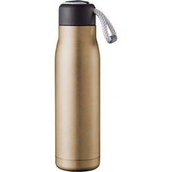 Grunwerg - Butelka-termos Pioneer stalowa, brązowy mat 500 ml