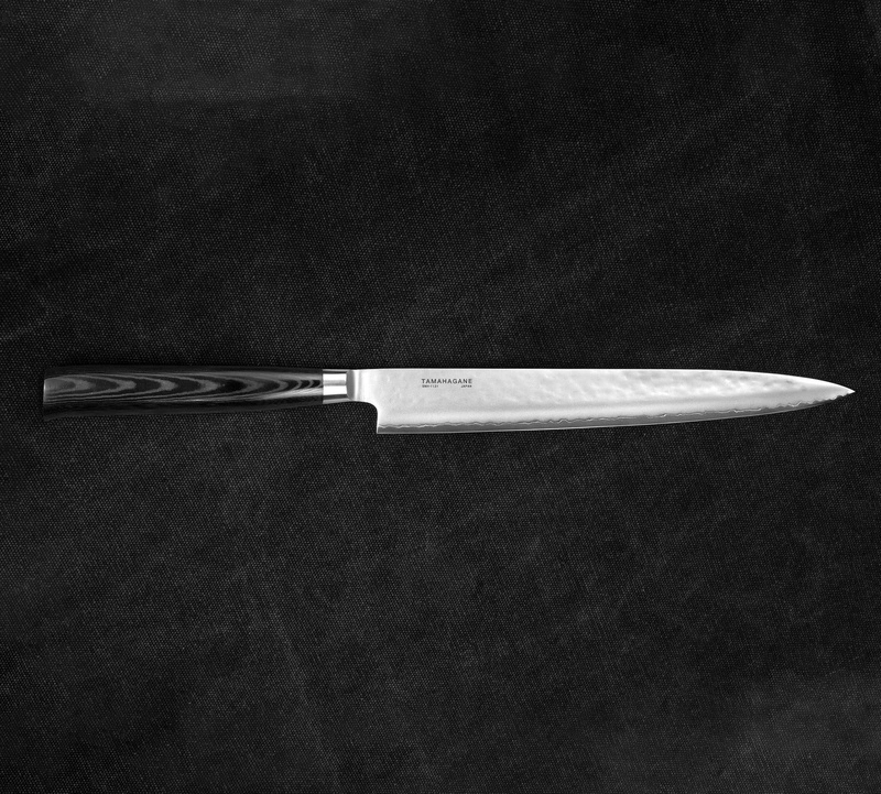 Tamahagane - Tsubame Black Nóż Sashimi 24cm