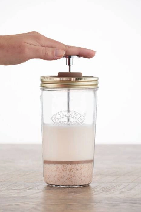 Kilner - Zestaw 2 słoików do mlecznych napojów