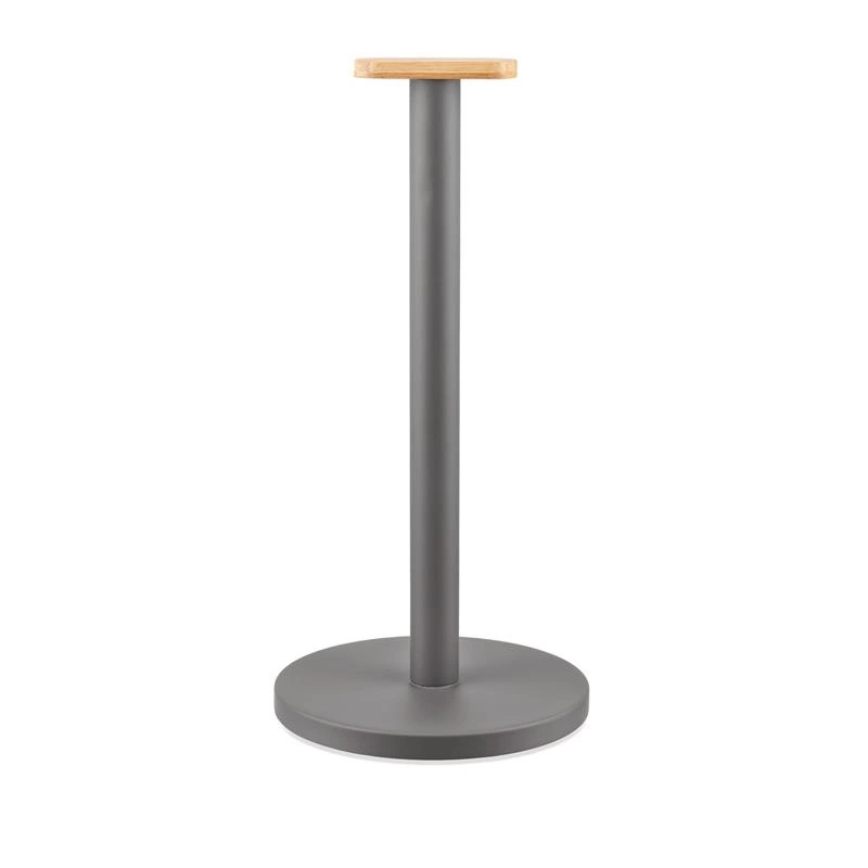 Alessi - stojak na ręcznik papierowy, ciemnoszary Mattina