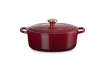 Le Creuset - brytfanna żeliwna emaliowana Signature 31 cm 6,3 l Garnet