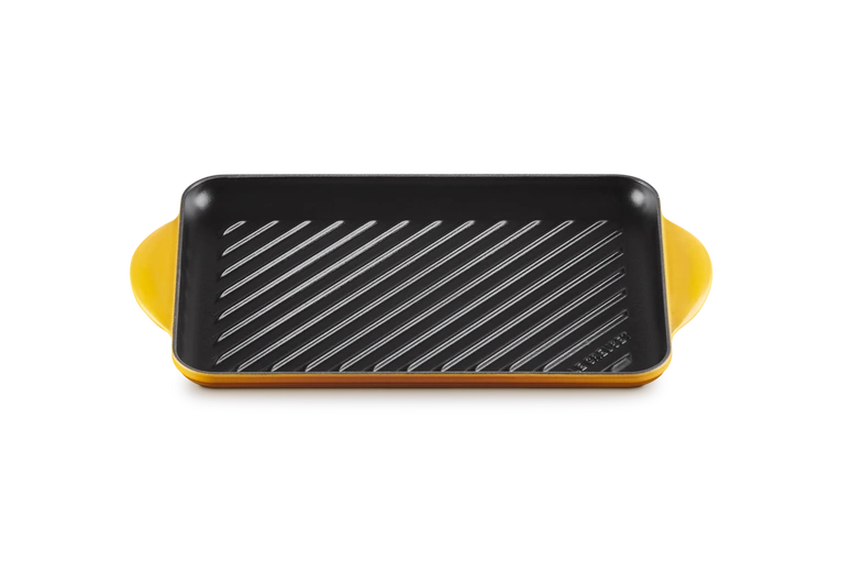 Le Creuset - patelnia żeliwna grillowa z dwoma uchwytami 32 cm Nectar