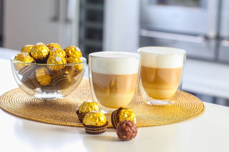 Vialli Design - Zestaw 2 szklanek z podwójną ścianką Amo 320 ml