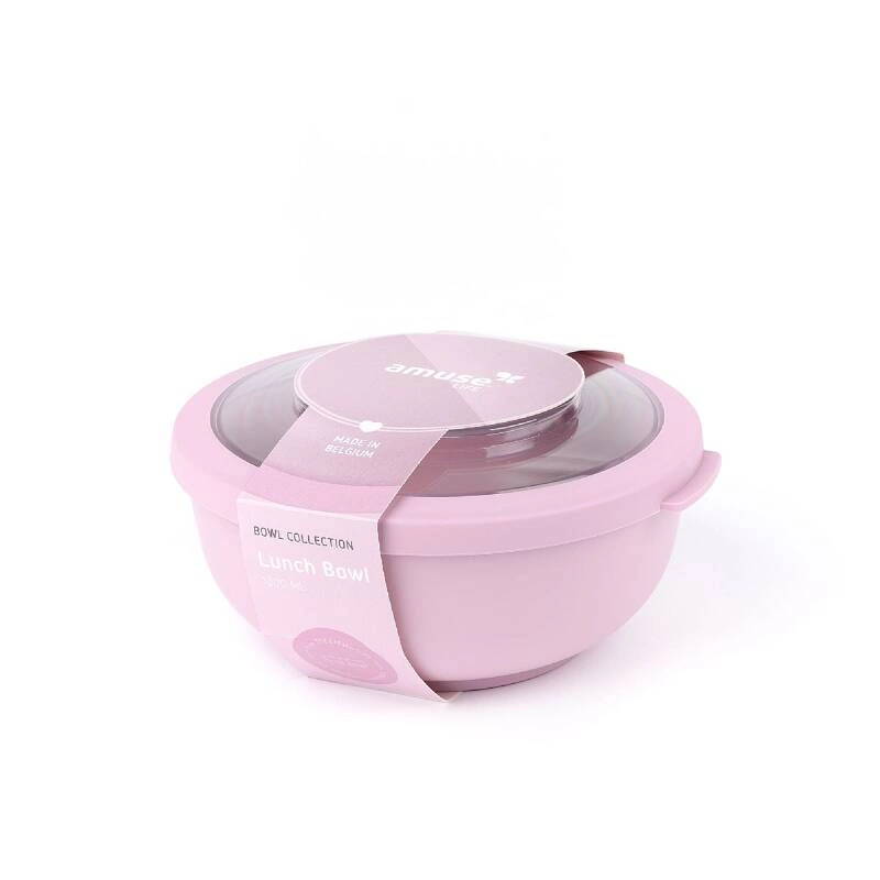 Amuse - pojemnik / miska z pokrywką 1L różowa
