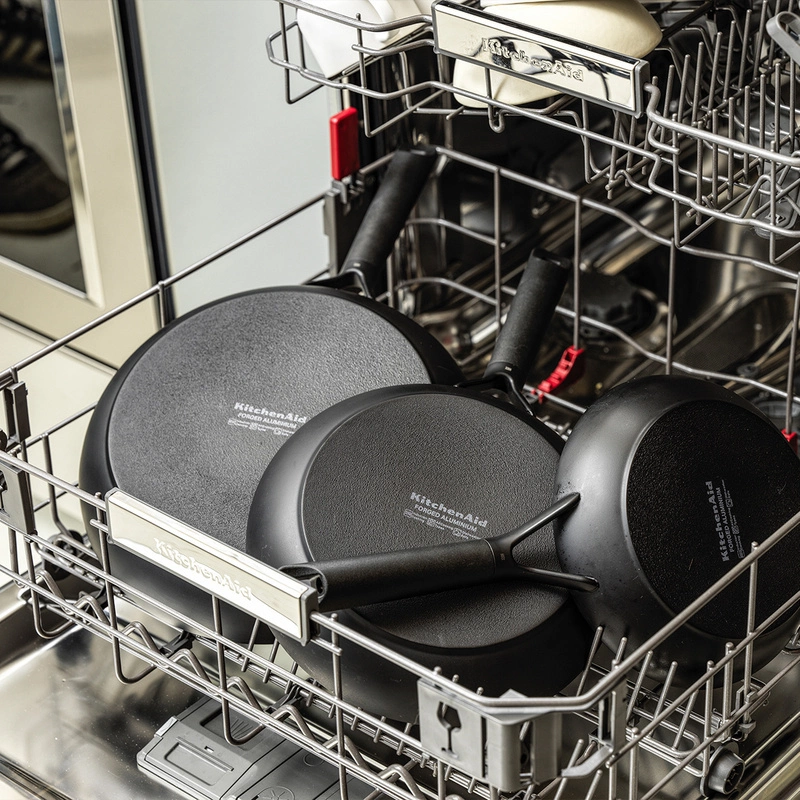 KitchenAid - Patelnie ceramiczne 20 cm + 28 cm