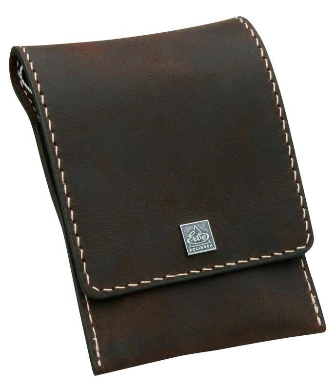 Erbe Solingen - Zestaw do manicure 5 cz. stal niklowana brązowy