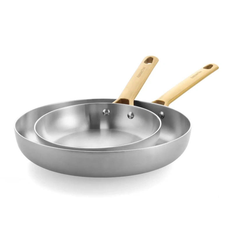 GreenPan - zestaw stalowych patelni 20 + 28 cm Padova