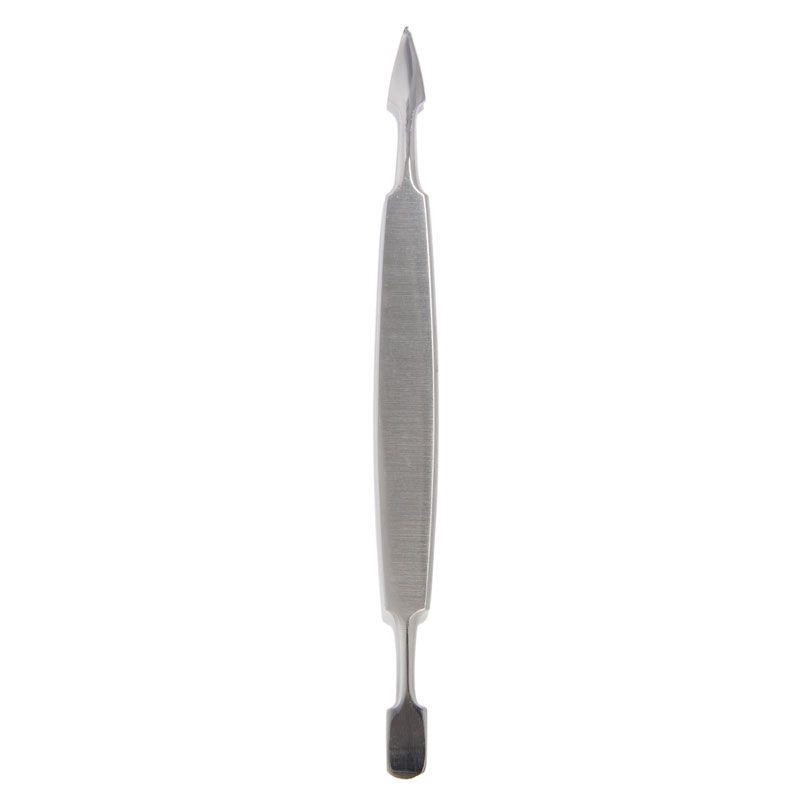 Erbe Solingen - Narzędzie do manicure 2w1 stal nierdzewna matowa 12 cm