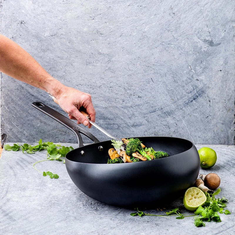 BK - Wok WOKARANG - stal węglowa - 30 cm