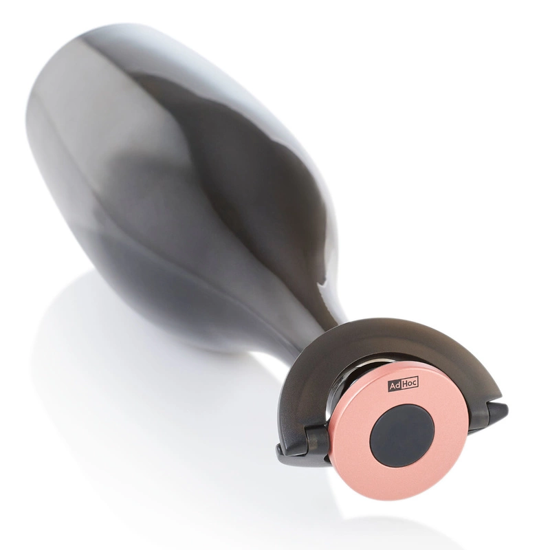 AdHoc - Korek do szampana Gusto czarno-różowy